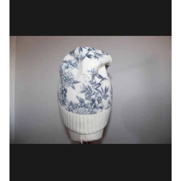 Johnny Was Beanie Hat Wool Cashmere One Size Biya JWLA 3J Workshop Anahi Printed - Picture 12 of 13
